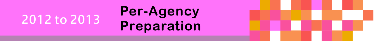 2012 to 2013 Per-Agency Preparation