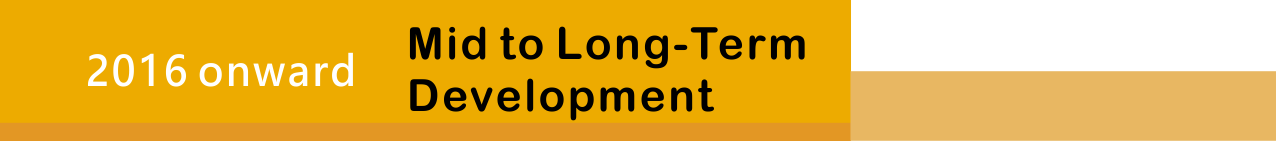 2016 onward Mid to Long-Term Development
